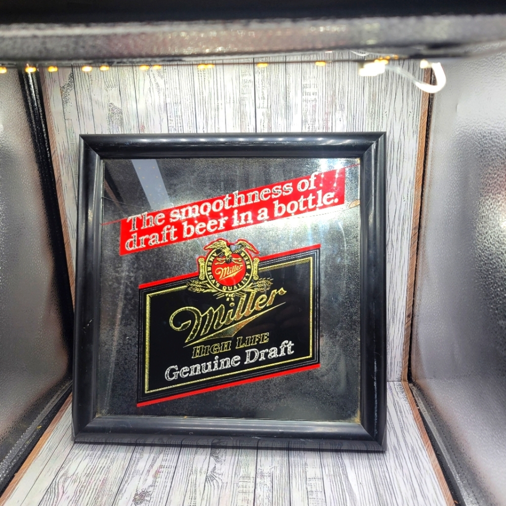 Miller High Life genuine draft beer mirror